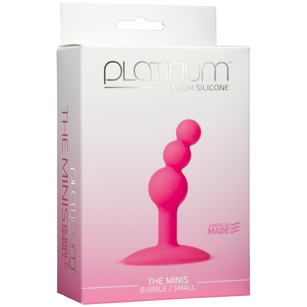 De Minis – Bubble Butt Plug – Klein