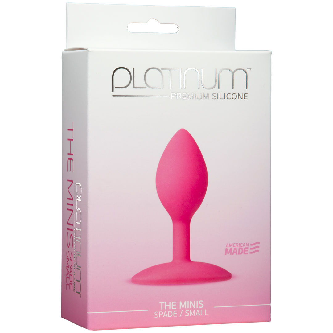 De Minis – Spade Butt Plug – Klein