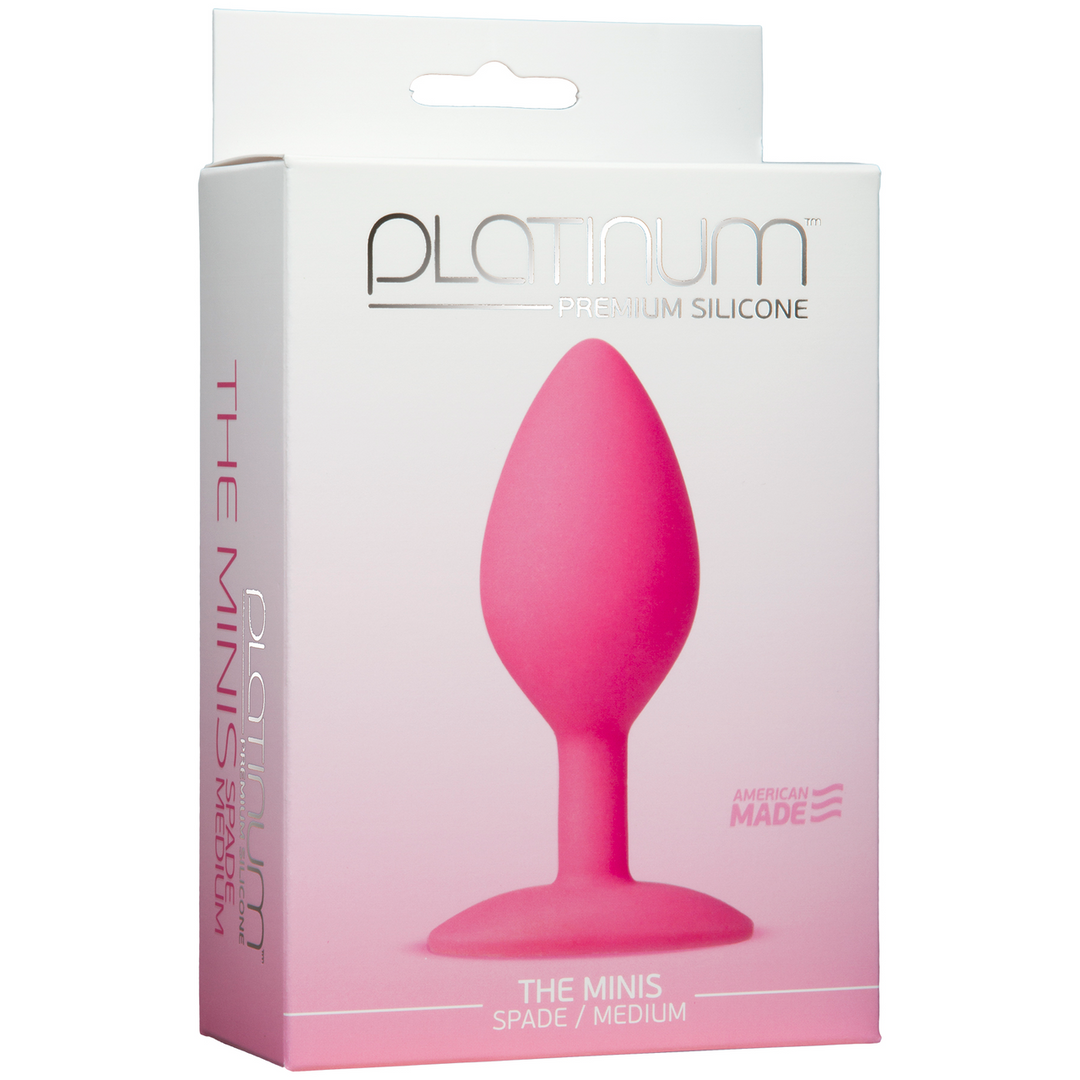 De Minis – Spade Butt Plug – Medium