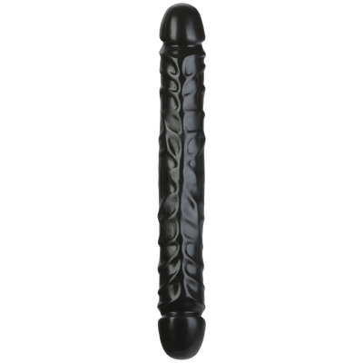 Jr. Veined Double Header – Dildo met Dubbele Einden – 12 / 30 cm