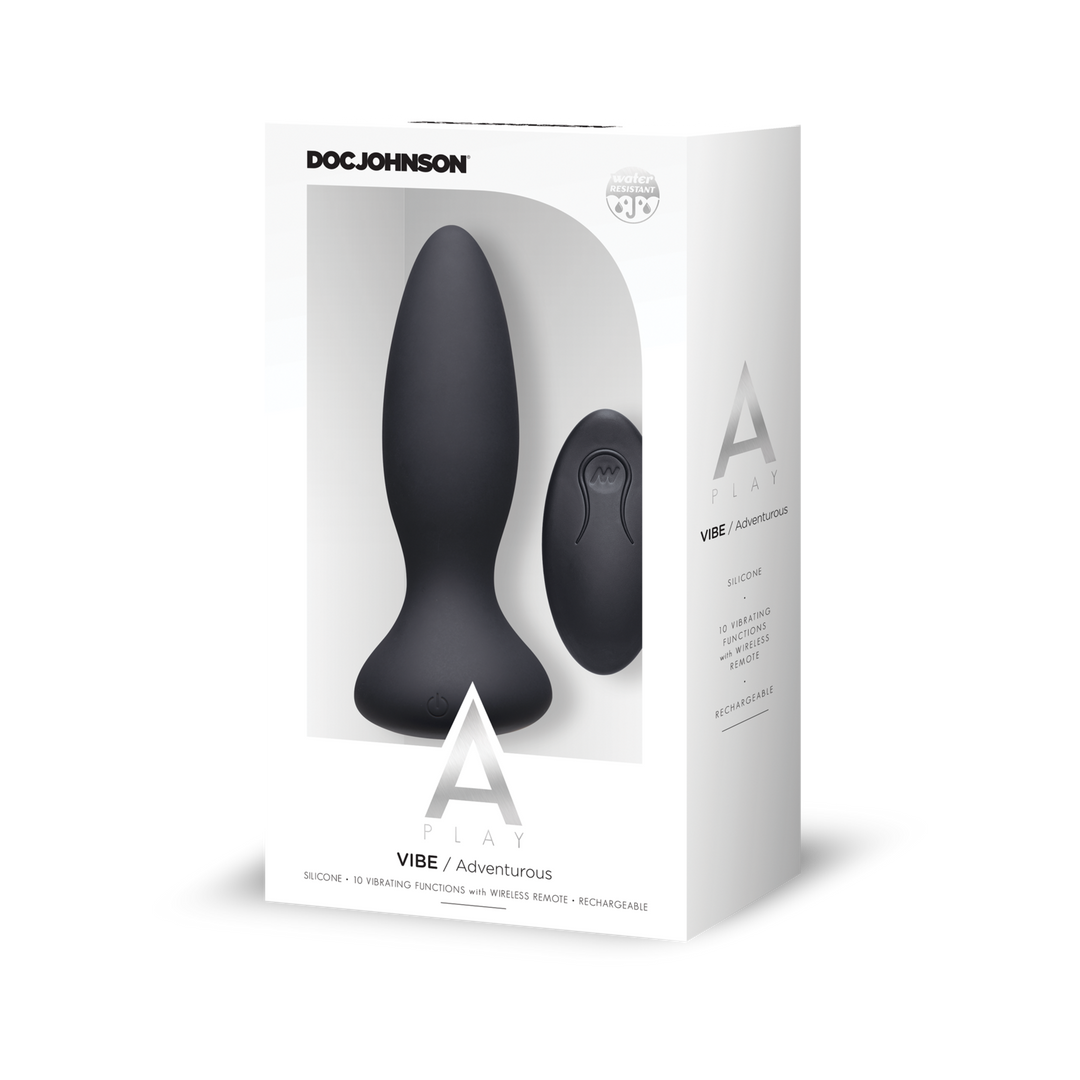 Vibe – Avontuurlijke Silicone Anale Plug met Afstandsbediening