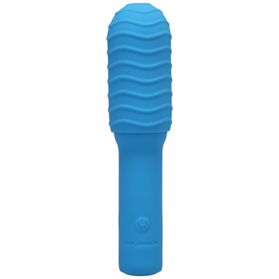 Elite – Mini Vibrator met verwisselbare opzetstuk – 4 / 10 cm