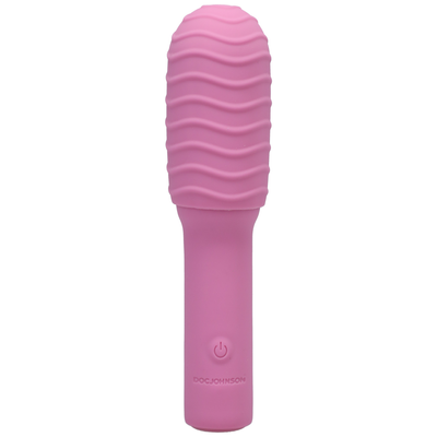 Elite – Mini Vibrator met Verwisselbare Bevestiging – 4 / 10 cm