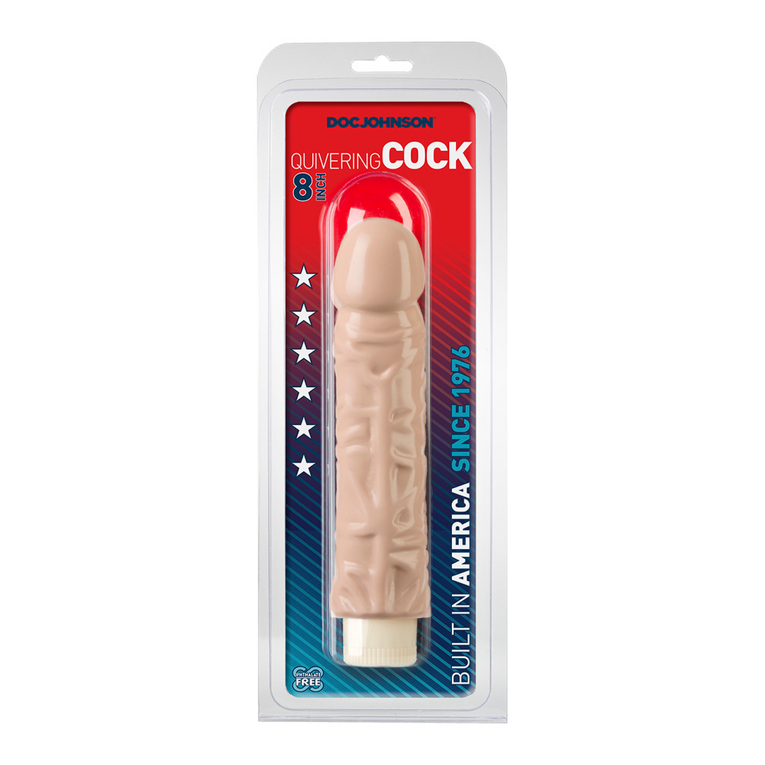 Trillende Pik – Realistische Multispeed Vibrator – 8 / 20 cm