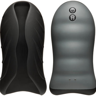 Vibrerende Verwarmende Silicone Stroker