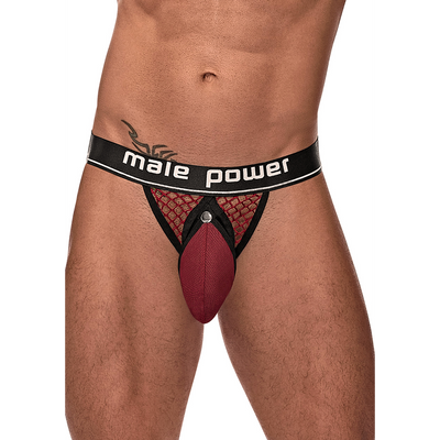 Cock Ring Jock – L/XL – Bordeaux