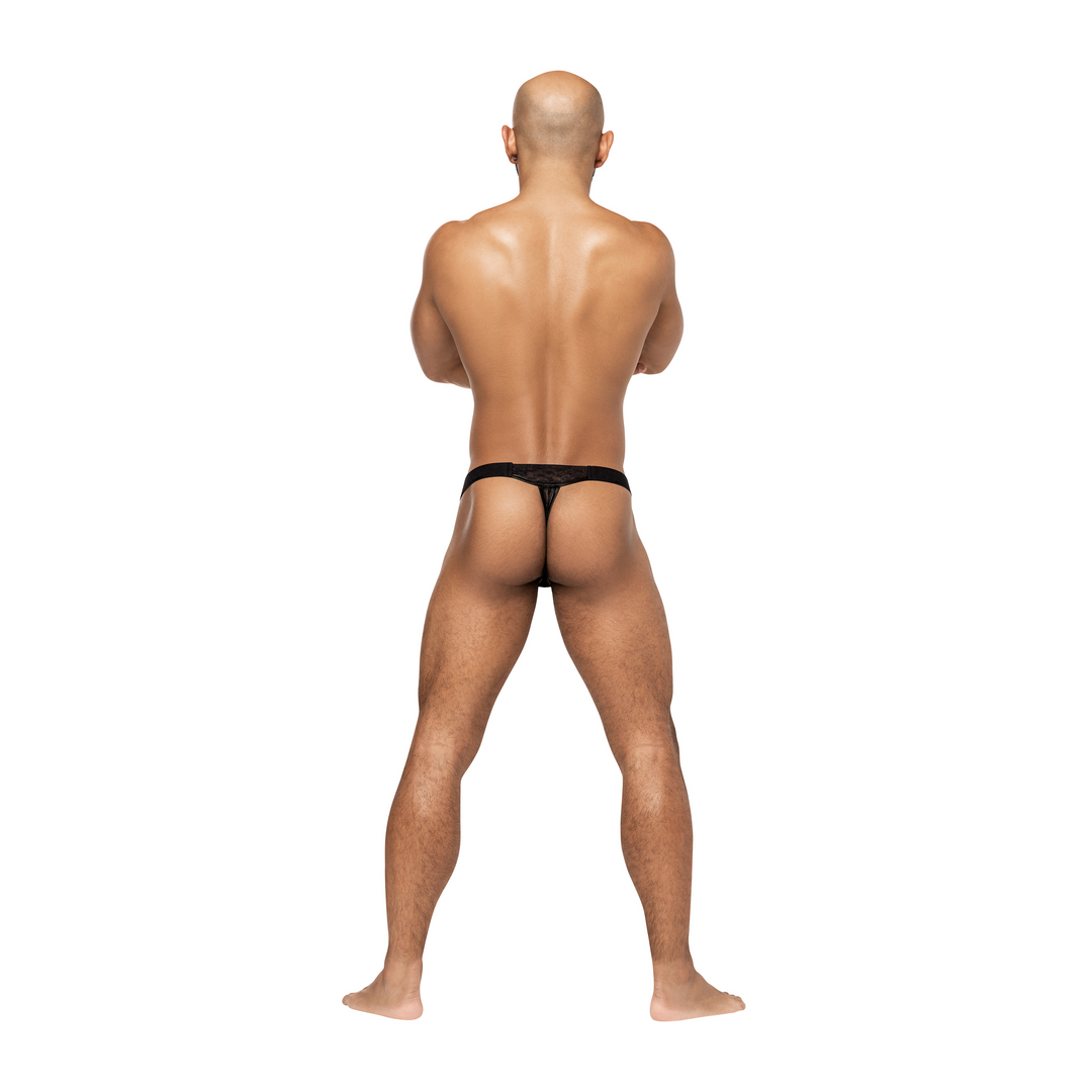 Micro Thong V – L/XL – Zwart