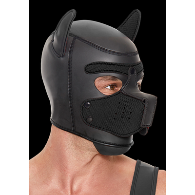 Neopreen Puppy Mask – Zwart