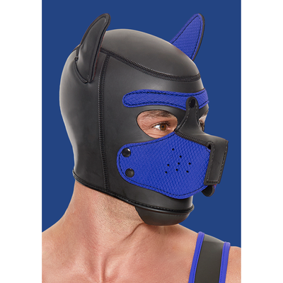 Neopreen Puppy Mask – Blauw