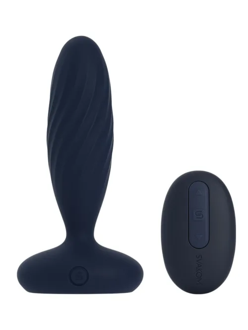 SVAKOM – Jordan – Anaal Vibrator App Controlled – Marine Blauw