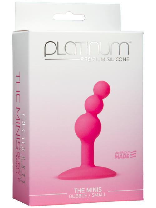 De Minis – Bubble Butt Plug – Klein