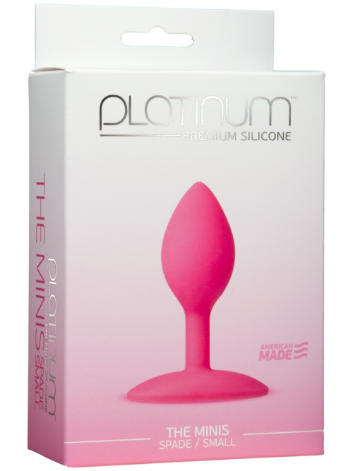 De Minis – Spade Butt Plug – Klein