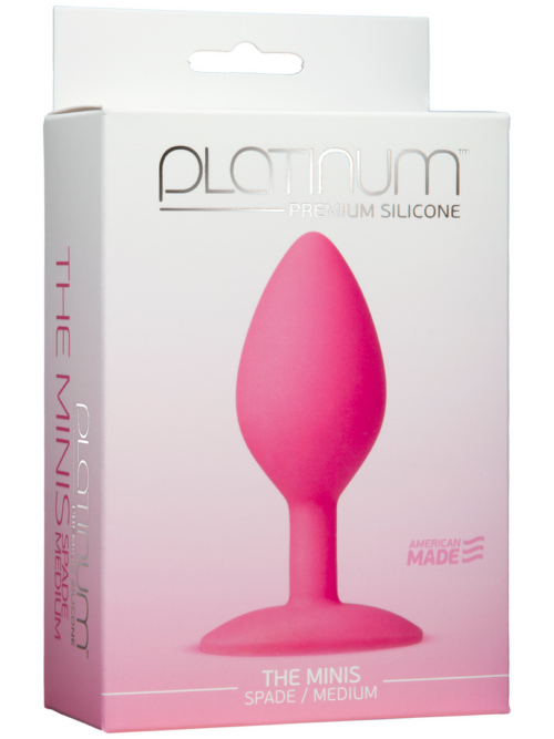 De Minis – Spade Butt Plug – Medium