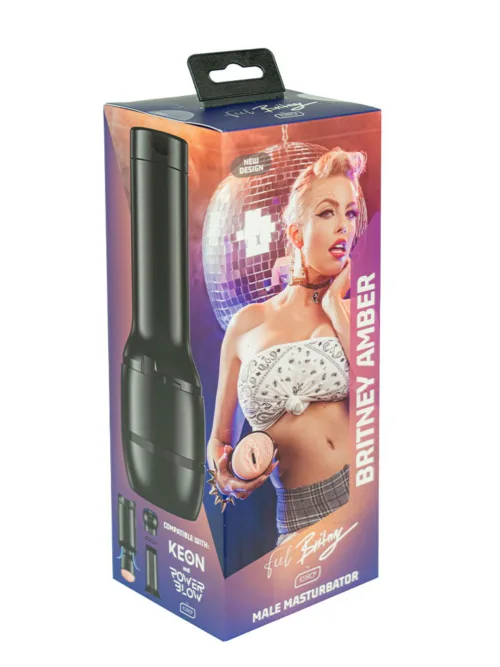 KIIROO – FeelStar Stroker – Britney Amber – Zwart