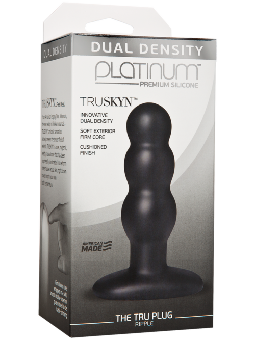 De Tru Plug – Geribbelde Butt Plug