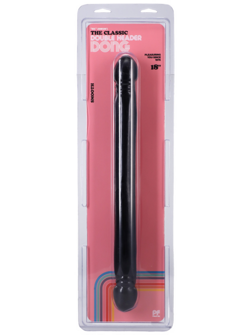 Gladige Dubbele Kop – Dildo met Dubbele Einden – 18 / 45 cm