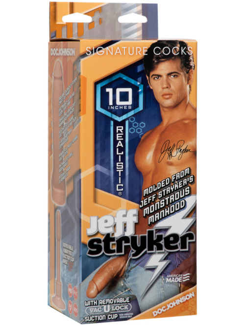 Jeff Stryker – Realistische Dildo met Vac-U-Lock Zuignap