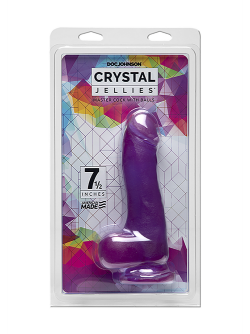 Master Cock – Dildo met Ballen – 7 / 18 cm