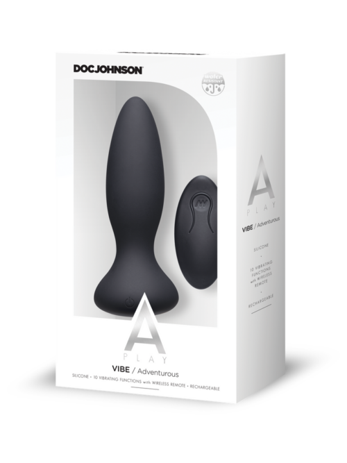 Vibe – Avontuurlijke Silicone Anale Plug met Afstandsbediening