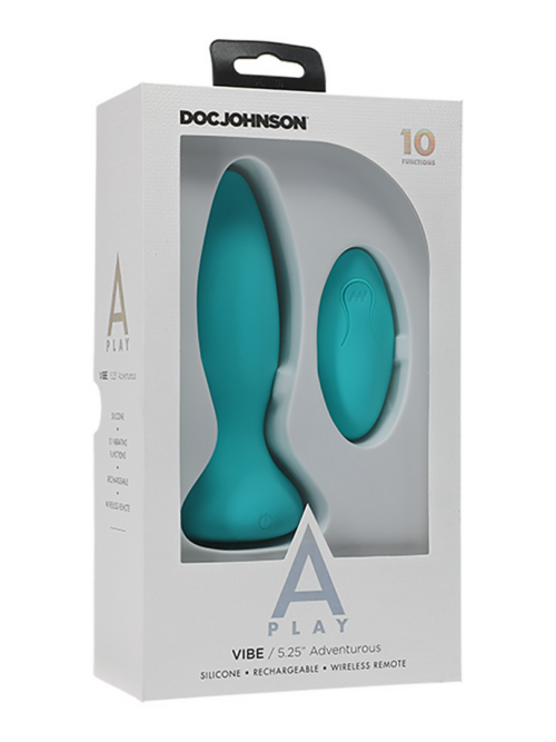 Vibe – Avontuurlijke Silicone Anale Plug met Afstandsbediening