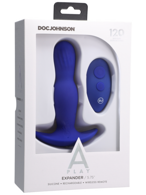 Expander – Silicone Anale Plug met Afstandsbediening