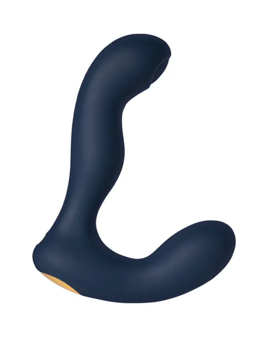 SVAKOM – Iker Neo – Interactieve Pulserende Prostaat Vibrator, Appbediening – Marineblauw