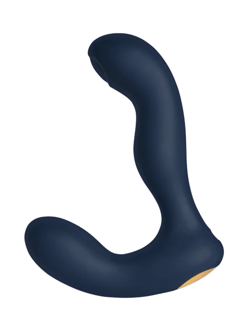 SVAKOM – Iker Neo – Interactieve Pulserende Prostaat Vibrator, Appbediening – Marineblauw