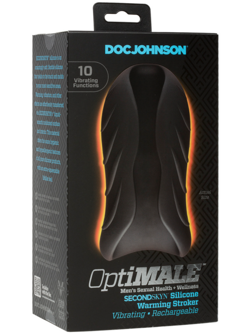 Vibrerende Verwarmende Silicone Stroker