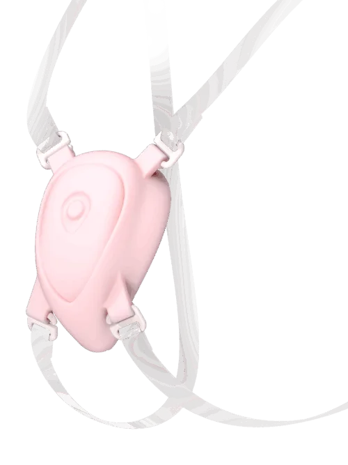 LUXUS – Luxus Wearable Harness – Transparant/Roze