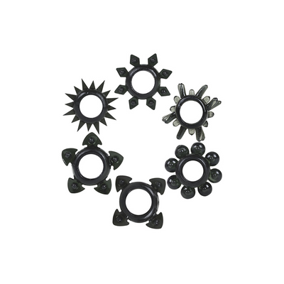 Tower Of Power – Cockring Set – 6 Stukken