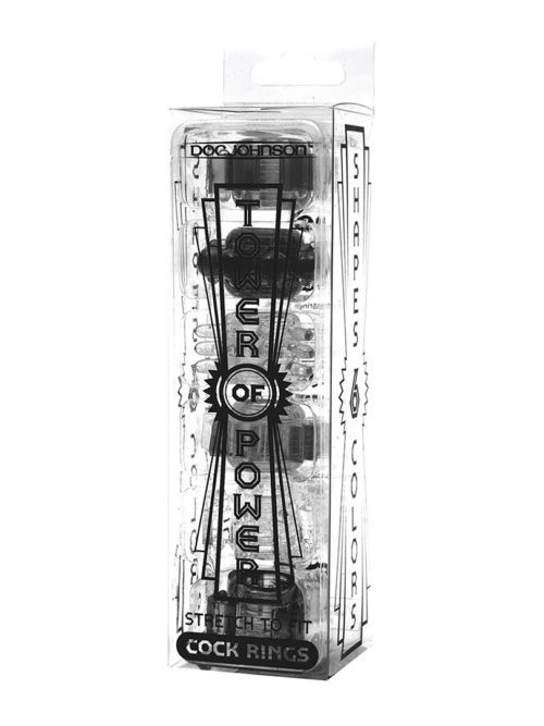 Tower Of Power – Cockring Set – 6 Stukken