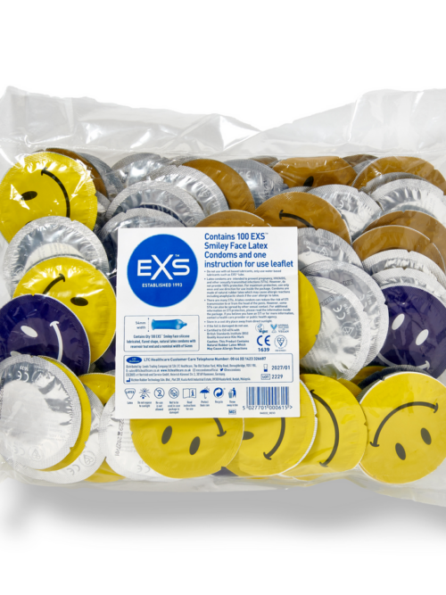 EXS Smiley Face Regular – Condooms – 100 Stuks