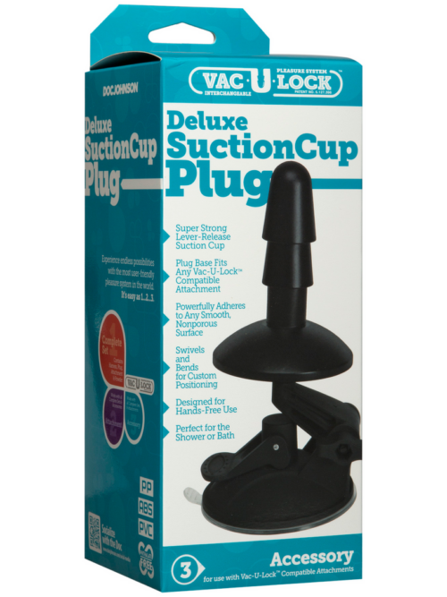 Deluxe Suction Cup Plug Accessory – 2 Stuk