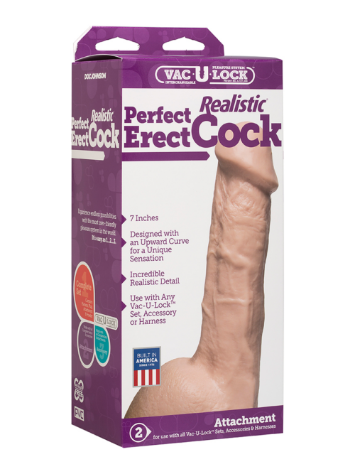 Perfect Erect Realistic Cock