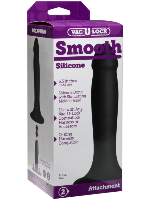 Glad Siliconen Dildo