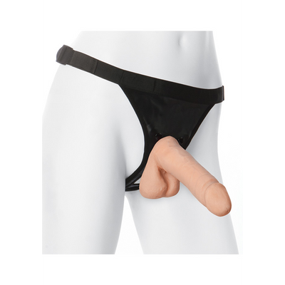 ULTRASKYN Harness en Dildo – 7 / 18 cm