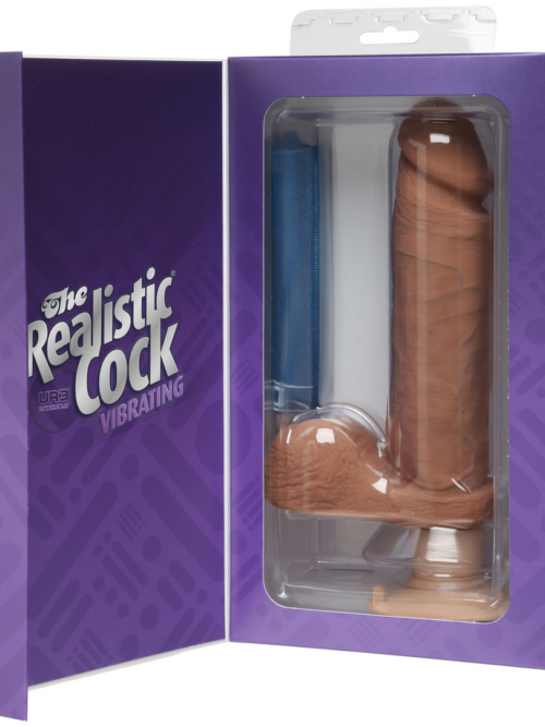 Vibrerende ULTRASKYN Dildo – 8 / 20 cm