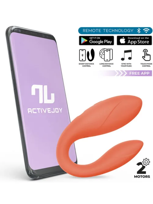 IY – Couple Toy Vibrator met app – Oranje