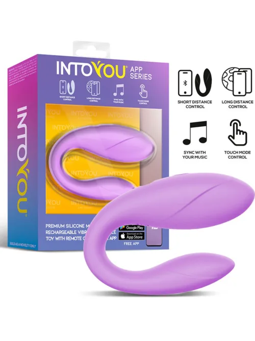 IY – Couple Toy Vibrator met app – Lila