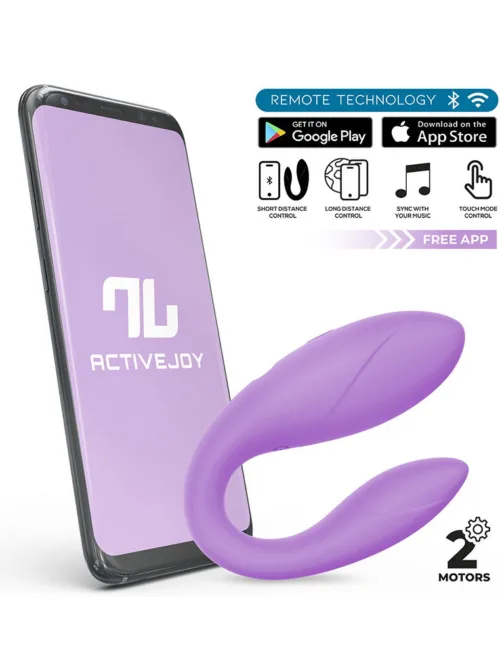 IY – Couple Toy Vibrator met app – Lila