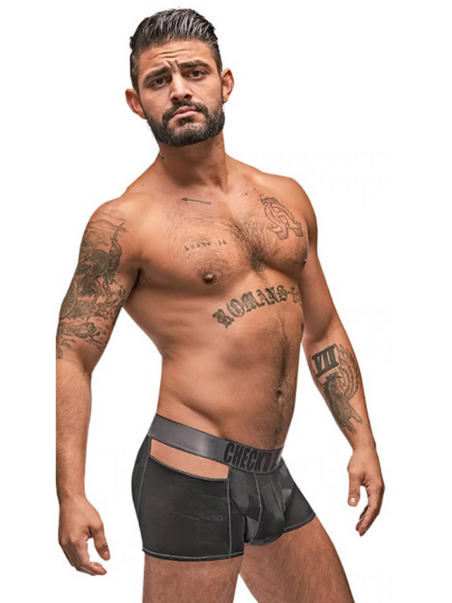 Cutout Shorts – S – Zwart