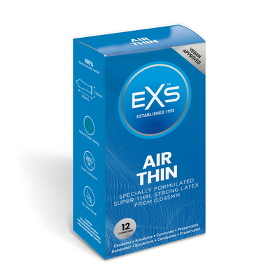 EXS Air Thin – Condooms – 12 Stuks