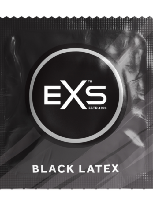 EXS Black Latex – Condoms – 12 Stuks
