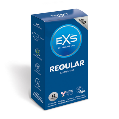 EXS Regular – Condooms – 12 Stukken