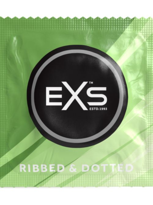 EXS 3 in 1 – Ribbed, Dotted en Flared – Condooms – 12 Stuks