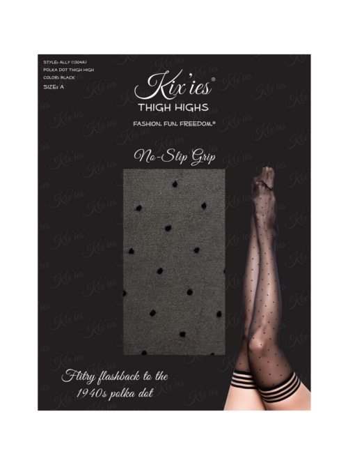 Ally – Thigh High – D – Zwart
