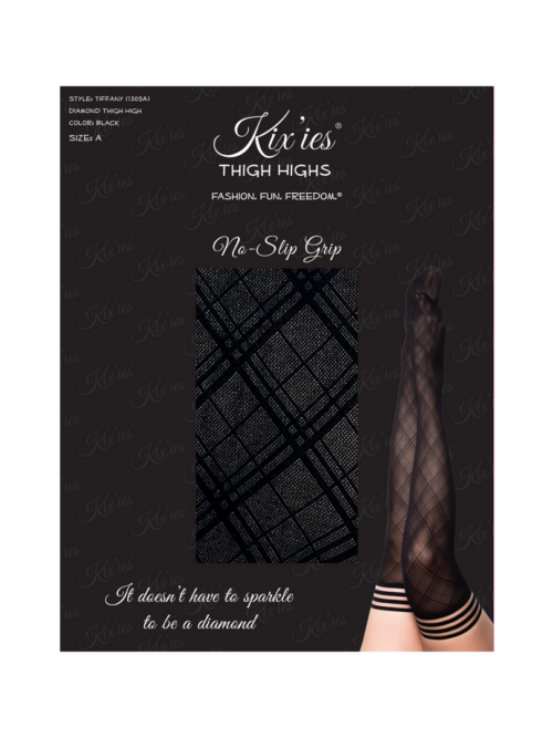 Tiffany – Thigh High – B – Zwart