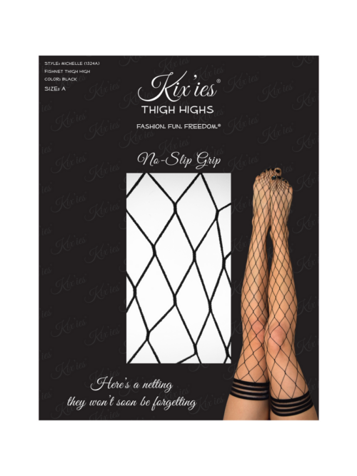 Michelle – Thigh High – D – Zwart