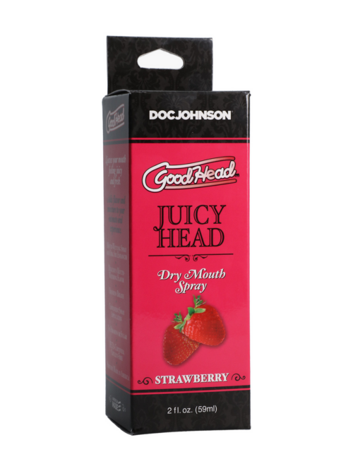 Juicy Head – Dry Mouth Spray – Aardbei – 2 fl oz / 60 ml