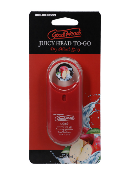 Juicy Head – Dry Mouth Spray To-Go – Apple – 0.3 fl oz / 9 ml